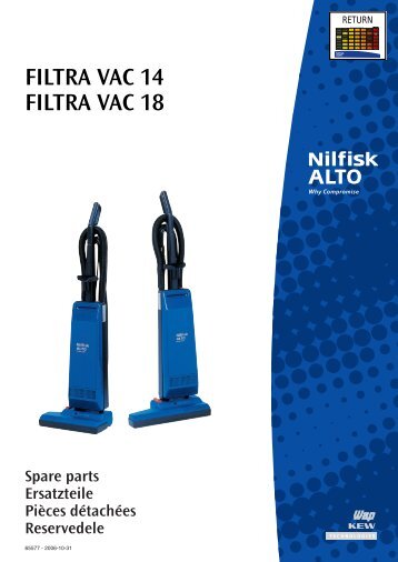 FILTRA VAC 14, FILTRA VAC 18 - Agder Montasjeservice