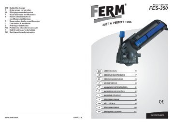 FES-350 - Firma Servotool GmbH