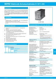 Elektronik-Schutzschaltrelais E-1071-343 6 - ETA