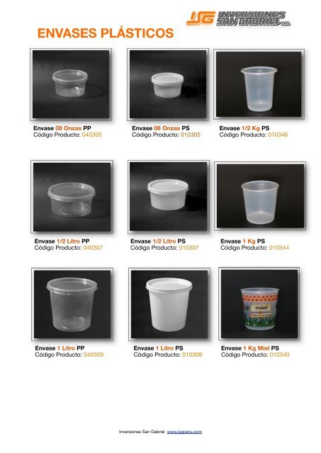 Vasos de plastico de 1 litro