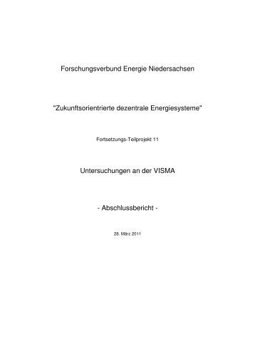 Forschungsverbund Energie Niedersachsen - Virtuelle ...