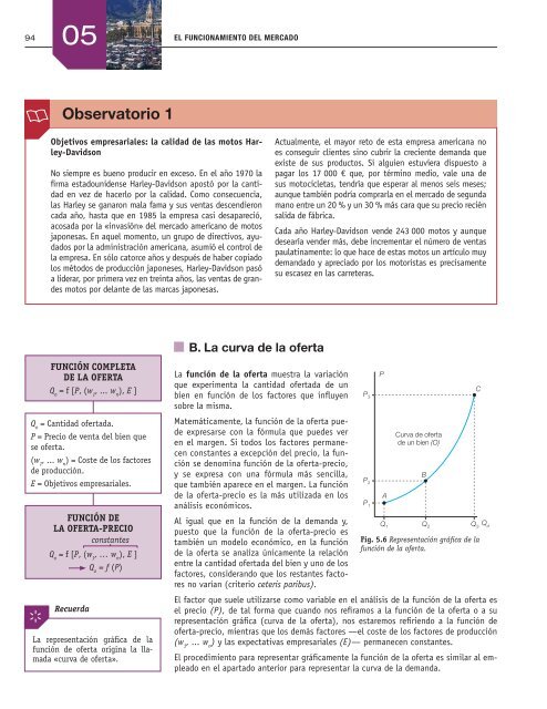 el funcionamiento del mercado - McGraw-Hill