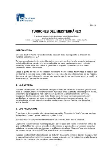 Turrones del Mediterráneo (38 Kb) - IE. Multimedia Documentation