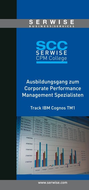 Zielsetzungen CPM Entwickler - Serwise