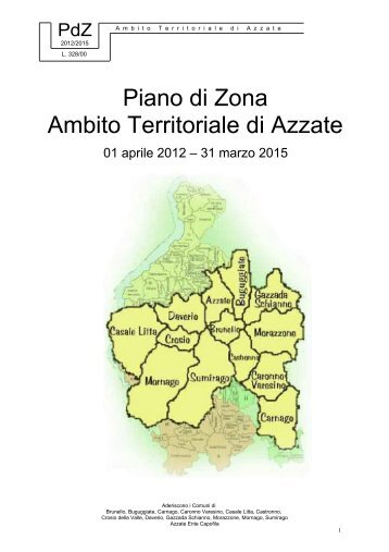 Piano di Zona Ambito Territoriale di Azzate - Servizi alla Persona