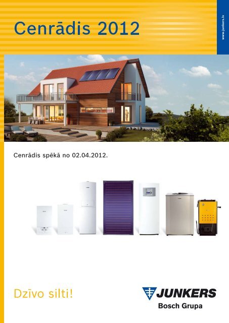 Junkers cenu katalogs 2012 - Siltumnieks.lv
