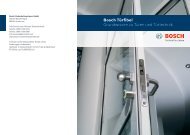 Bosch Türfibel Grundwissen zu Türen und Türtechnik