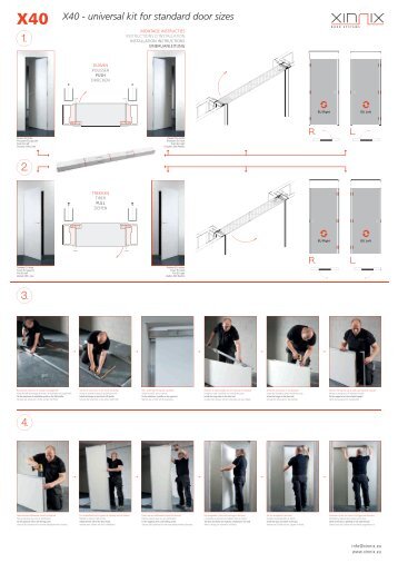 X40-Montage Anleitung - Xinnix
