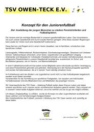 Jugendkonzept zum Download - Turn- und Sportvereins Owen ...