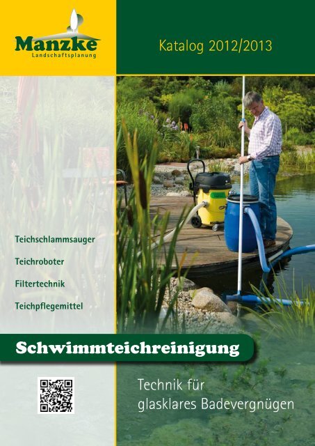 Schwimmteichreinigung - Manzke Landschaftsplanung