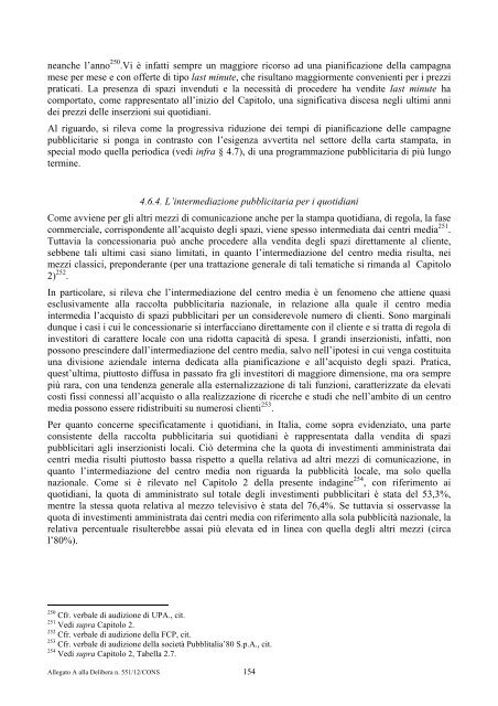 indagine conoscitiva - Corriere delle comunicazioni