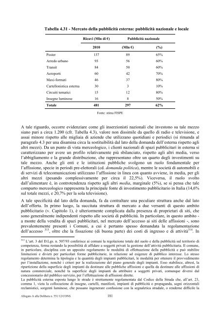 indagine conoscitiva - Corriere delle comunicazioni