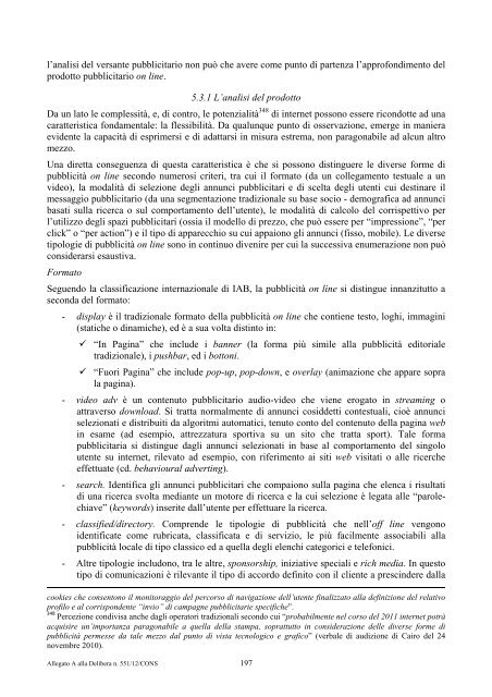 indagine conoscitiva - Corriere delle comunicazioni