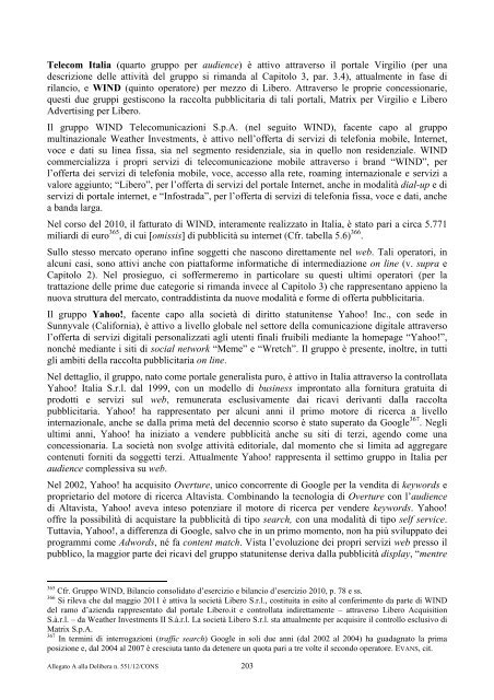 indagine conoscitiva - Corriere delle comunicazioni