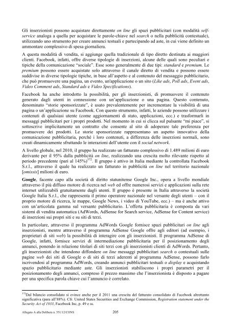 indagine conoscitiva - Corriere delle comunicazioni