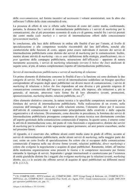 indagine conoscitiva - Corriere delle comunicazioni