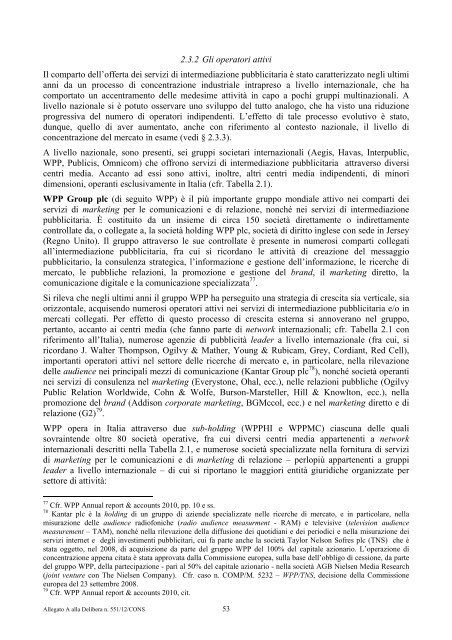 indagine conoscitiva - Corriere delle comunicazioni