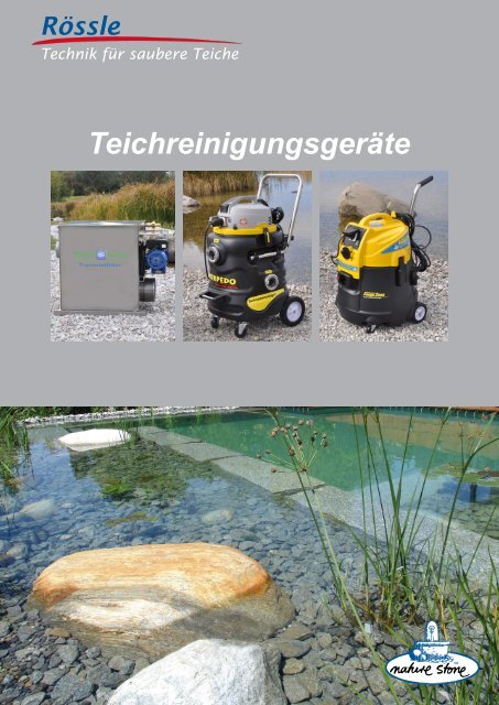 Teichreinigungsgeräte Dersaubereteich.de
