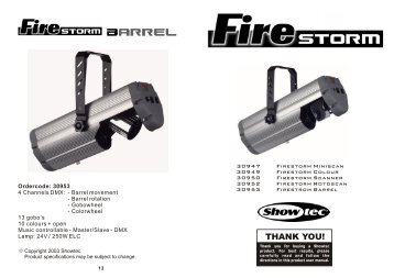 Firestorm manual - DLT