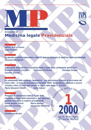 Medicina legale Previdenziale - Inps