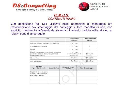 corso coordinatori - ponteggi