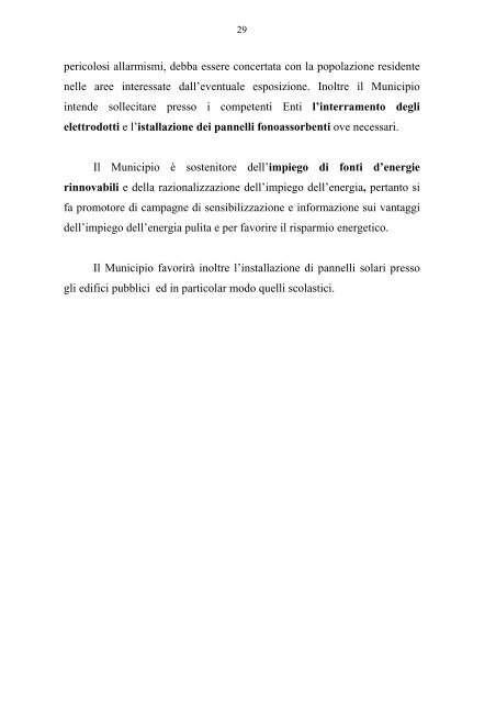 LINEE PROGRAMMATICHE – MUNICIPIO IV ... - Comune di Roma