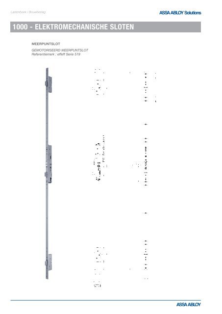 900 - ELEKTRISCHE SLUITPLATEN - ASSA ABLOY