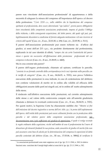 Relazione annuale e questioni giuridiche - Consiglio Ordine ...