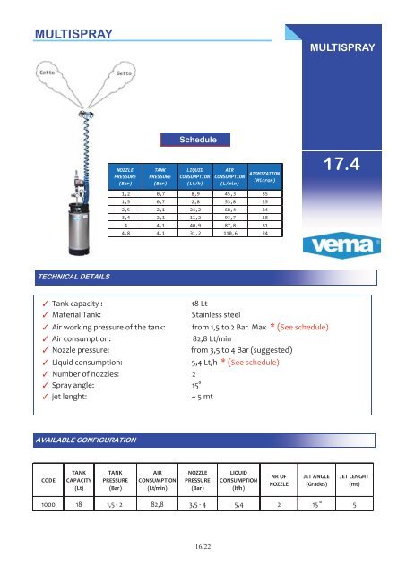 catalogue - Vema Impianti