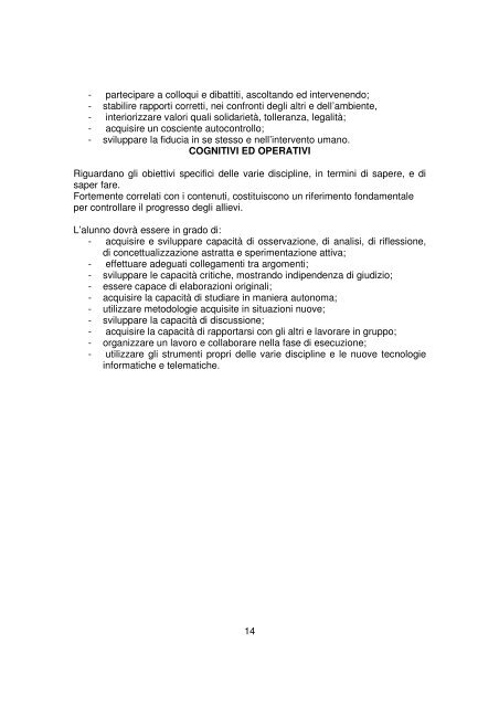 Piano dell'Offerta Formativa - IISS "E. Ferdinando"