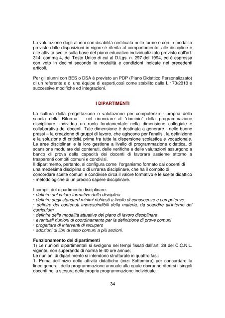 Piano dell'Offerta Formativa - IISS "E. Ferdinando"