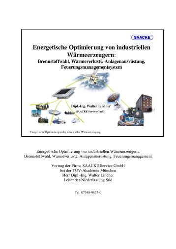 Energiesparen : neue pdf-Version - SAACKE Service Süd