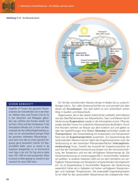 Ökologie - Biologie für die Oberstufe 