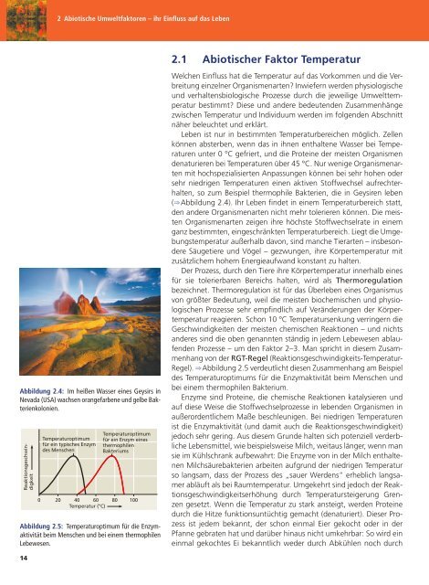 Ökologie - Biologie für die Oberstufe 