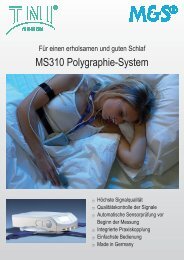 MS310 Polygraphie-System - TNI medical AG