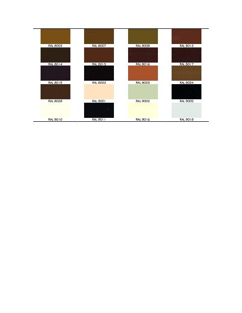 Ral 7015 Colour Chart