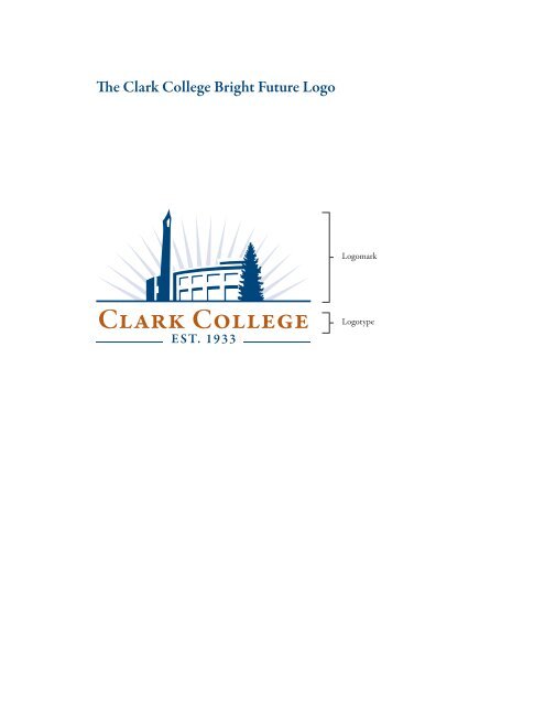 Design Guide & Graphic Standards - Clark College
