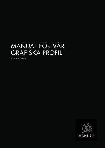 MANUAL FÖR VÅR GRAFISKA PROFIL - Svenska handelshögskolan