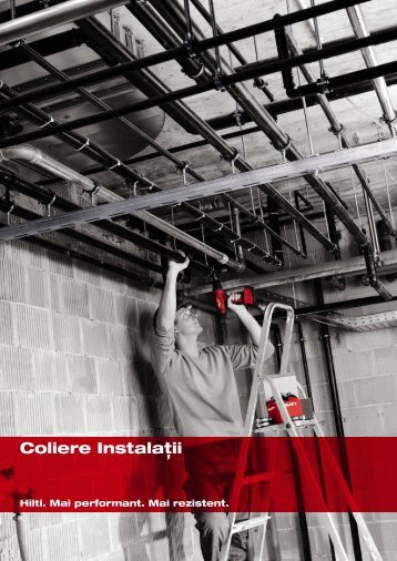 Coliere Instalaţii - Hilti