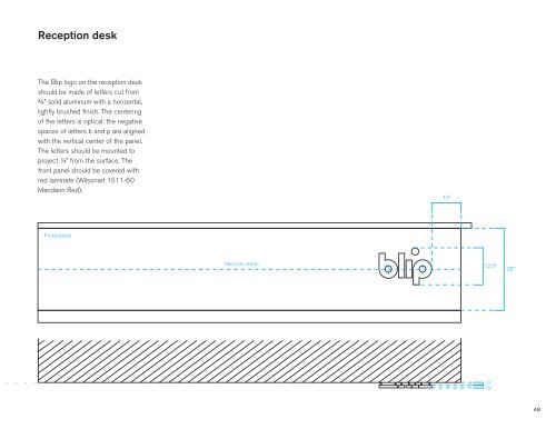 logo guidelines. - Blip Press