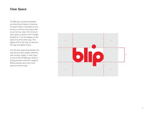 logo guidelines. - Blip Press