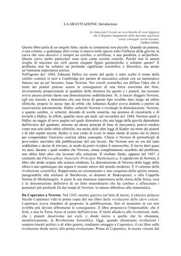 Moto dei pianeti - Liceo Scientifico e Classico "Marie Curie"