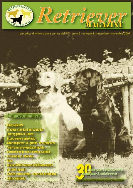 Copertina 4 - Retriever Magazine