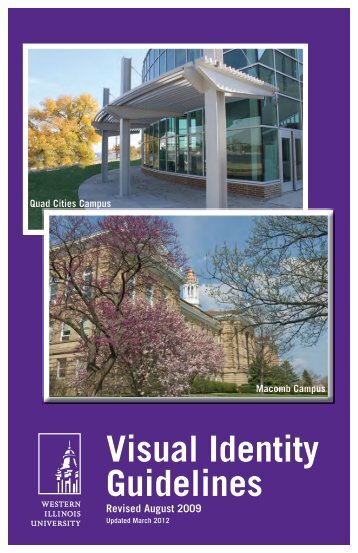 Visual Identity Guidelines - Western Illinois University