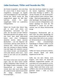 Saison 2012/2013 Ausgabe 4 vom 04.11.2012 - TSV Steinhaldenfeld