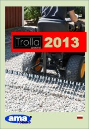 Cennik / Katalog Trolla 2013 - Akcesoria do traktorów