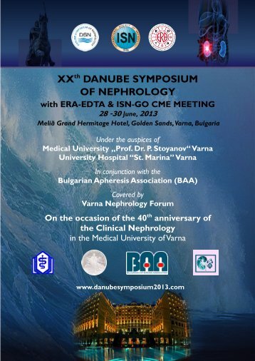 XXth DANUBE SYMPOSIUM OF NEPHROLOGY