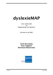 dyslexieMAP - Schoolsupport