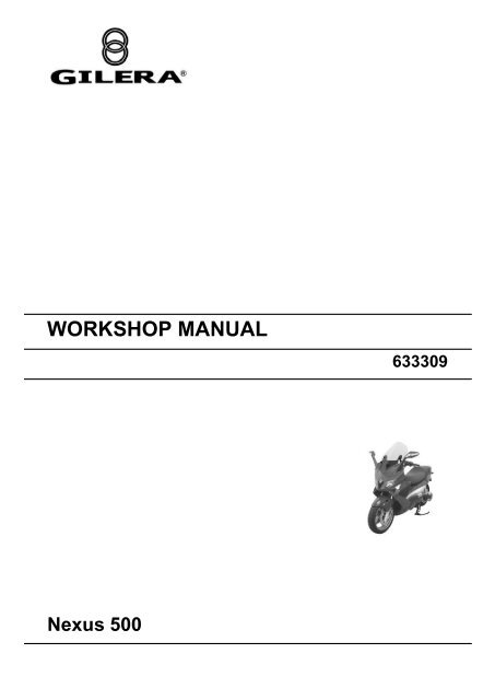 Jante arriere GILERA 500 NEXUS 2003 - 2005