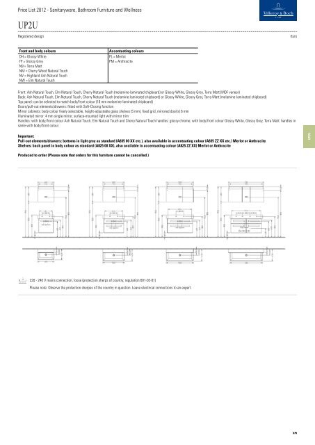 PRICELIST 2012 - anaga